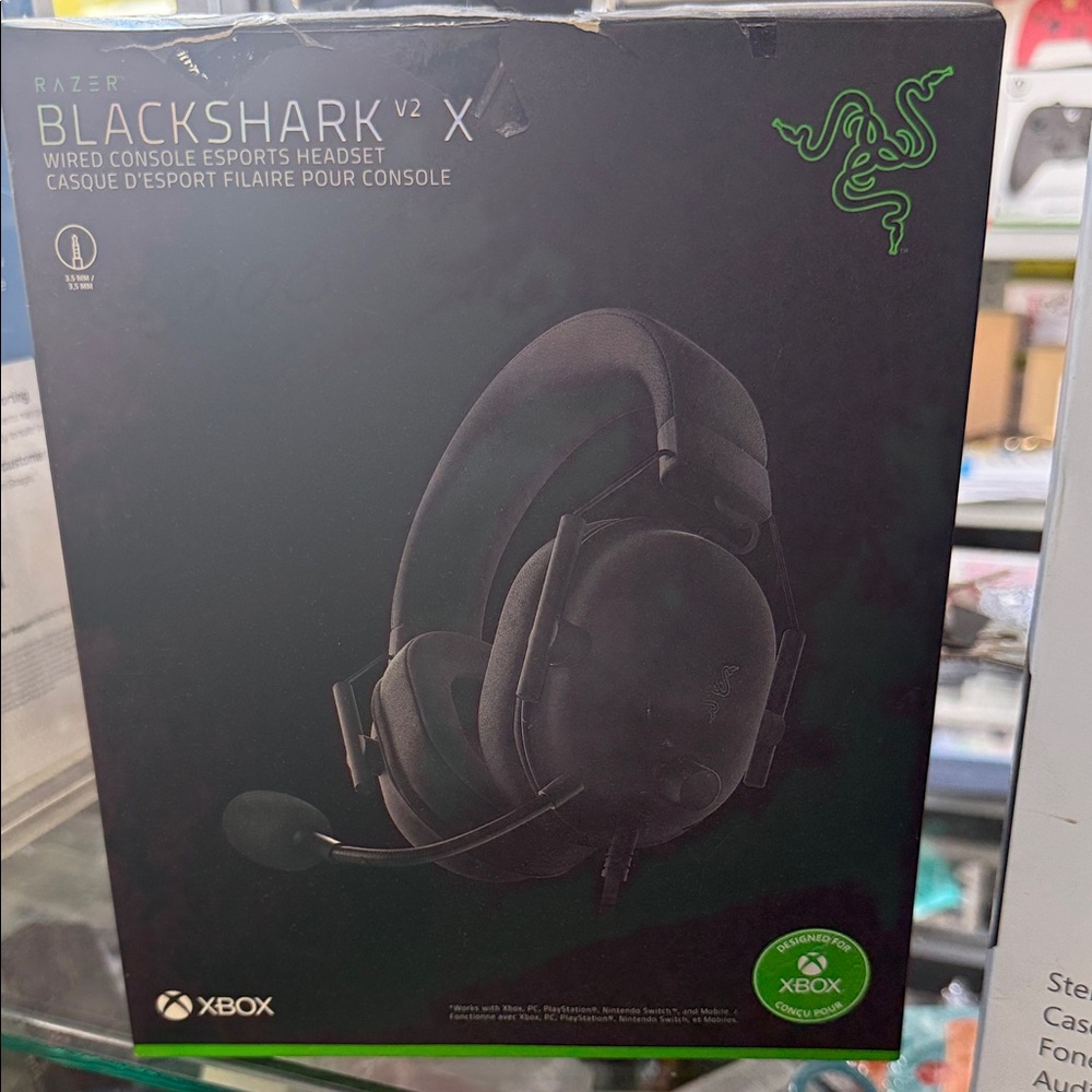 Razer BlackShark V2 X Gaming Headset - Black